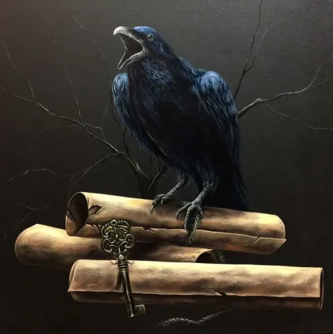 Bu eser BEHZAT FEYZULLAH tarafından 2018 yılında 60x60 cm ölçülerinde Tuval üzeri yağlı boya tekniği ile yapılmıştır.