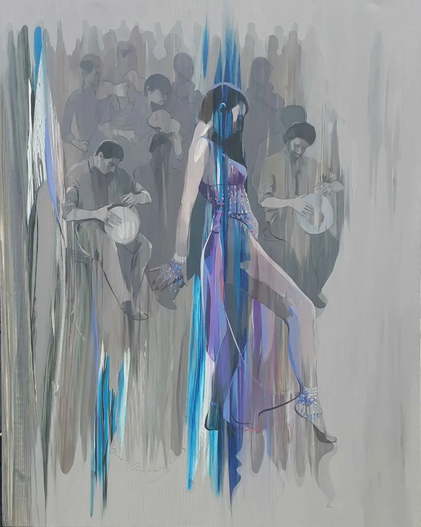 HAKAN ERASLAN — 2018 Bu eser HAKAN ERASLAN tarafından 2018 yılında 150x120 cm ölçülerinde Tuval üzeri akrilik boya tekniği ile yapılmıştır.