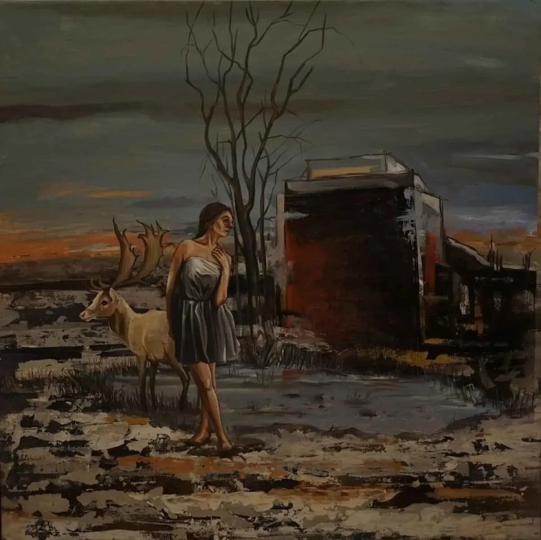 MAHMUT ÖZDEMİR — 2018 Bu eser MAHMUT ÖZDEMİR tarafından 2018 yılında 60x60 cm ölçülerinde Tuval üzeri karışık teknik tekniği ile yapılmıştır.
