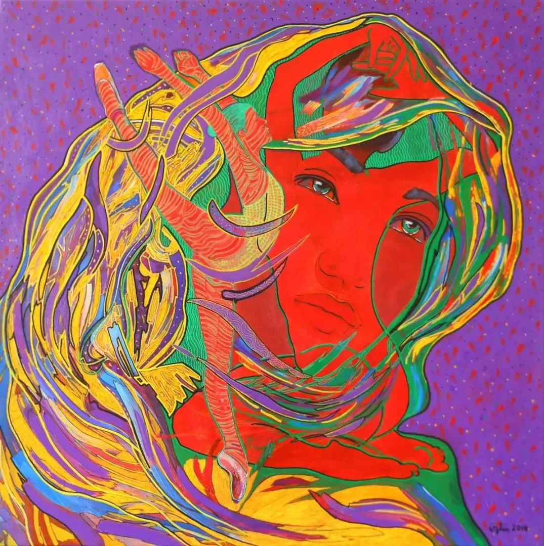 yakınlaştır "Hüzün" eseri NECMETTİN ÖZLÜ tarafından 60x60 cm ölçülerinde Tuval üzeri akrilik boya tekniği ile yapılmıştır.