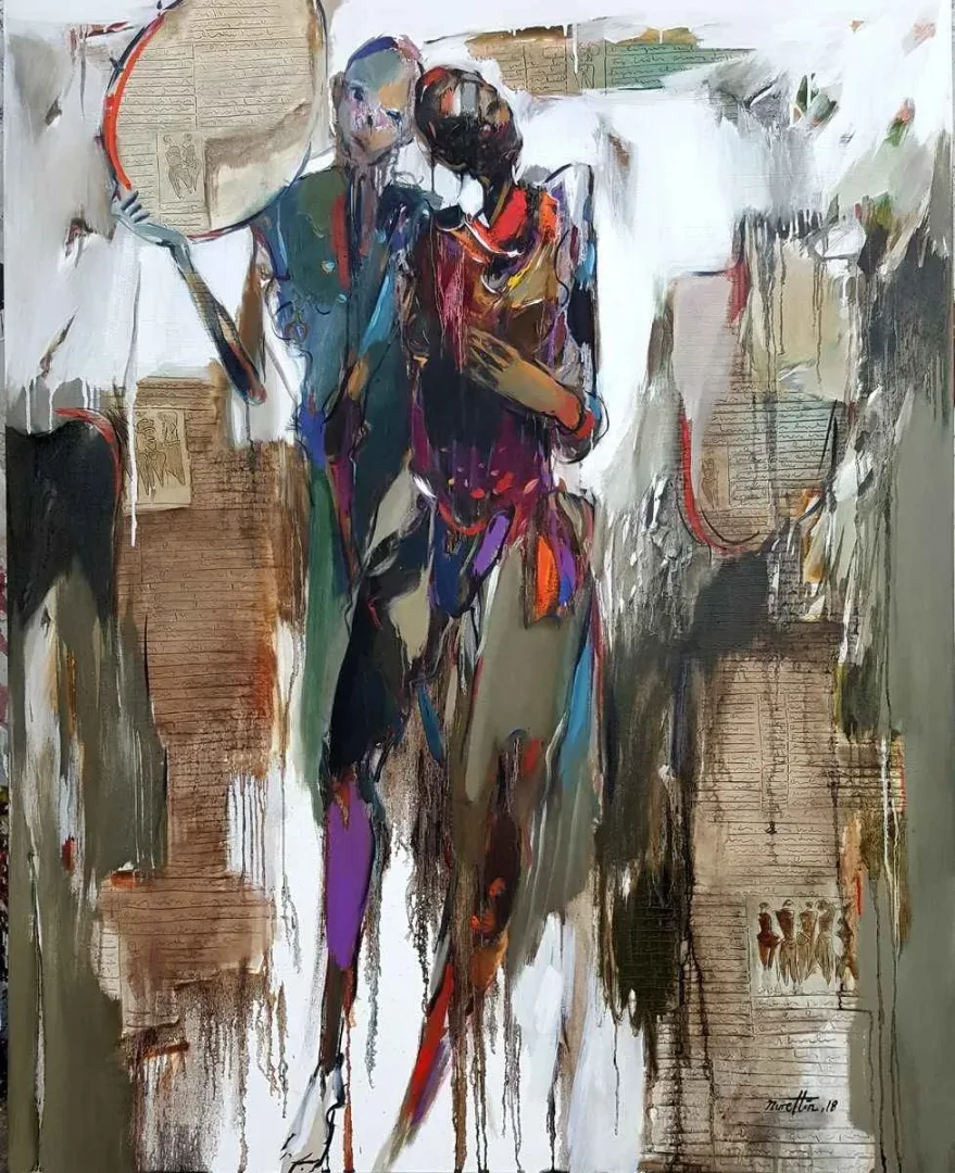 NURETTİN AKKAYA — 2018 Bu eser NURETTİN AKKAYA tarafından 2018 yılında 150x120 cm ölçülerinde Tuval üzeri yağlı boya tekniği ile yapılmıştır.