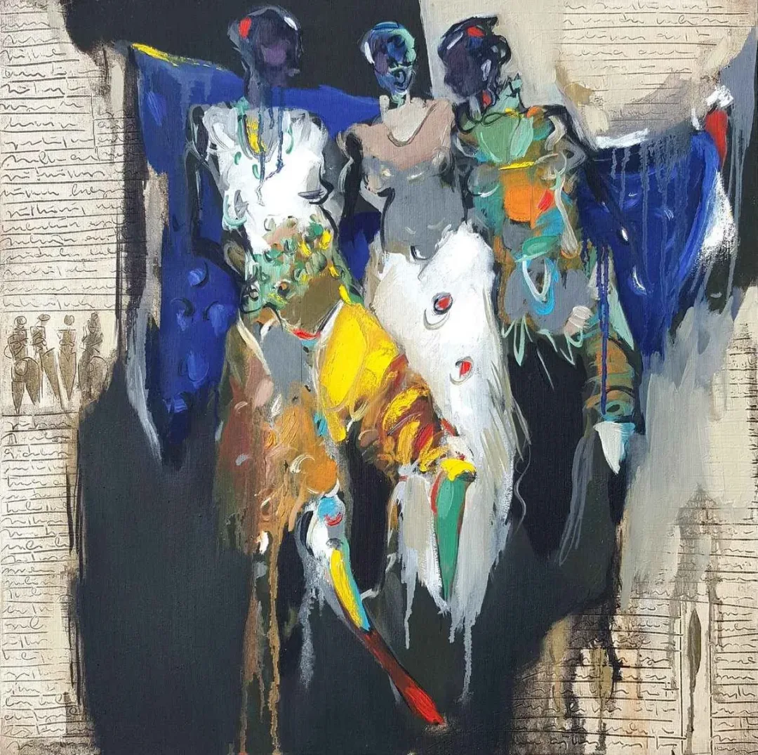 NURETTİN AKKAYA — 2018 Bu eser NURETTİN AKKAYA tarafından 2018 yılında 60x60 cm ölçülerinde Tuval üzeri yağlı boya tekniği ile yapılmıştır.
