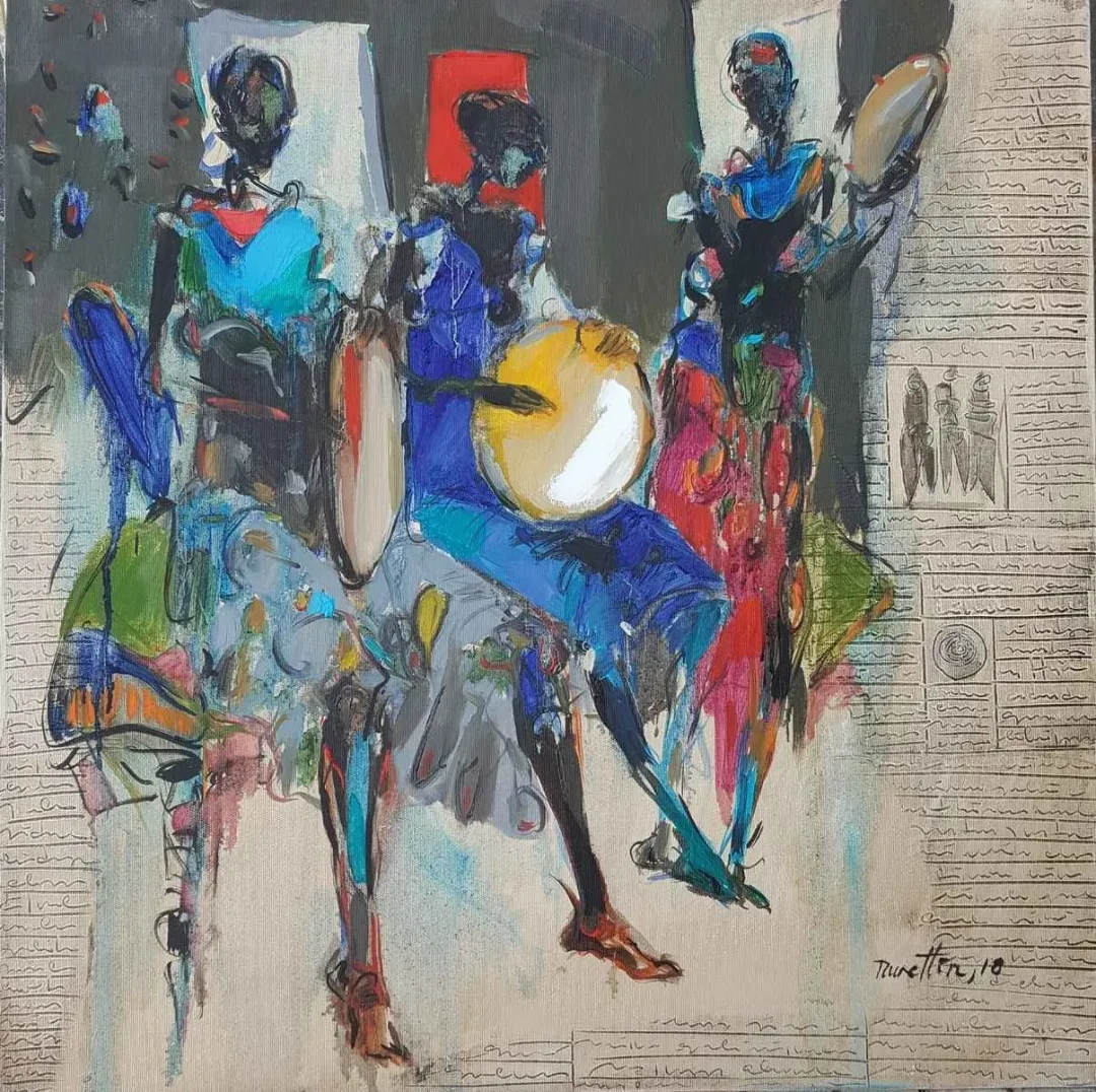 NURETTİN AKKAYA — 2018 Bu eser NURETTİN AKKAYA tarafından 2018 yılında 60x60 cm ölçülerinde Tuval üzeri yağlı boya tekniği ile yapılmıştır.