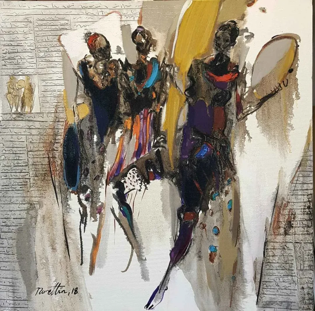 NURETTİN AKKAYA — 2018 Bu eser NURETTİN AKKAYA tarafından 2018 yılında 60x60 cm ölçülerinde Tuval üzeri yağlı boya tekniği ile yapılmıştır.