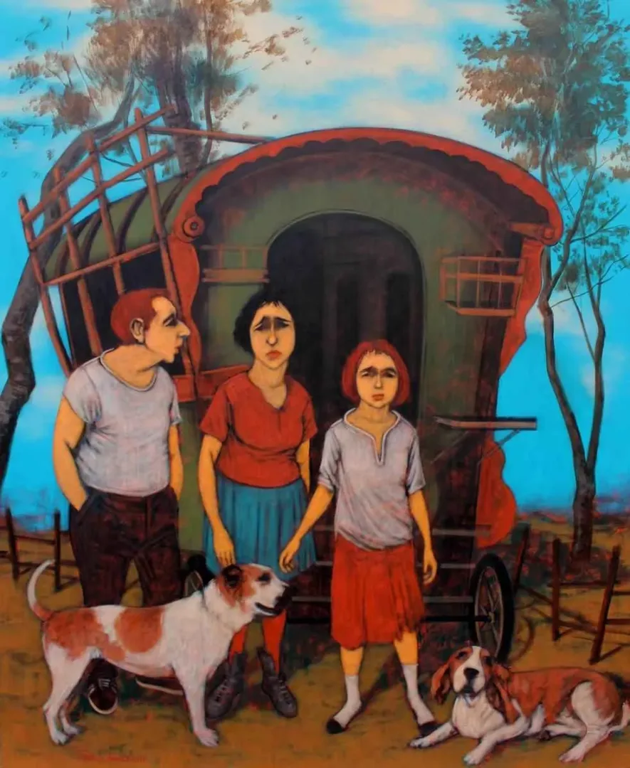 ORHAN UMUT — 2018 Bu eser ORHAN UMUT tarafından 2018 yılında 150x120 cm ölçülerinde Tuval üzeri akrilik boya tekniği ile yapılmıştır.
