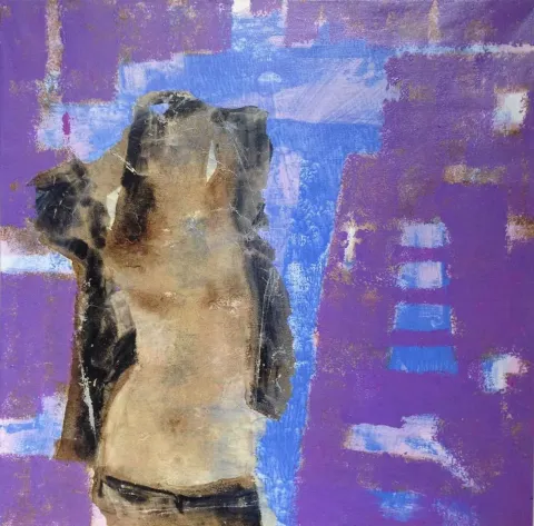 Bu eser VEDAT ÖRS tarafından 2018 yılında 60x60 cm ölçülerinde Tuval üzeri karışık teknik tekniği ile yapılmıştır.