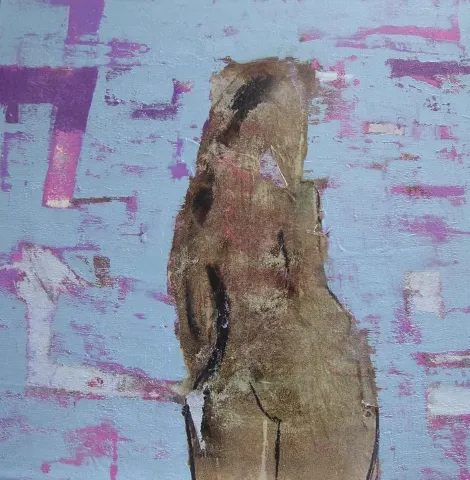 Bu eser VEDAT ÖRS tarafından 2018 yılında 60x60 cm ölçülerinde Tuval üzeri karışık teknik tekniği ile yapılmıştır.