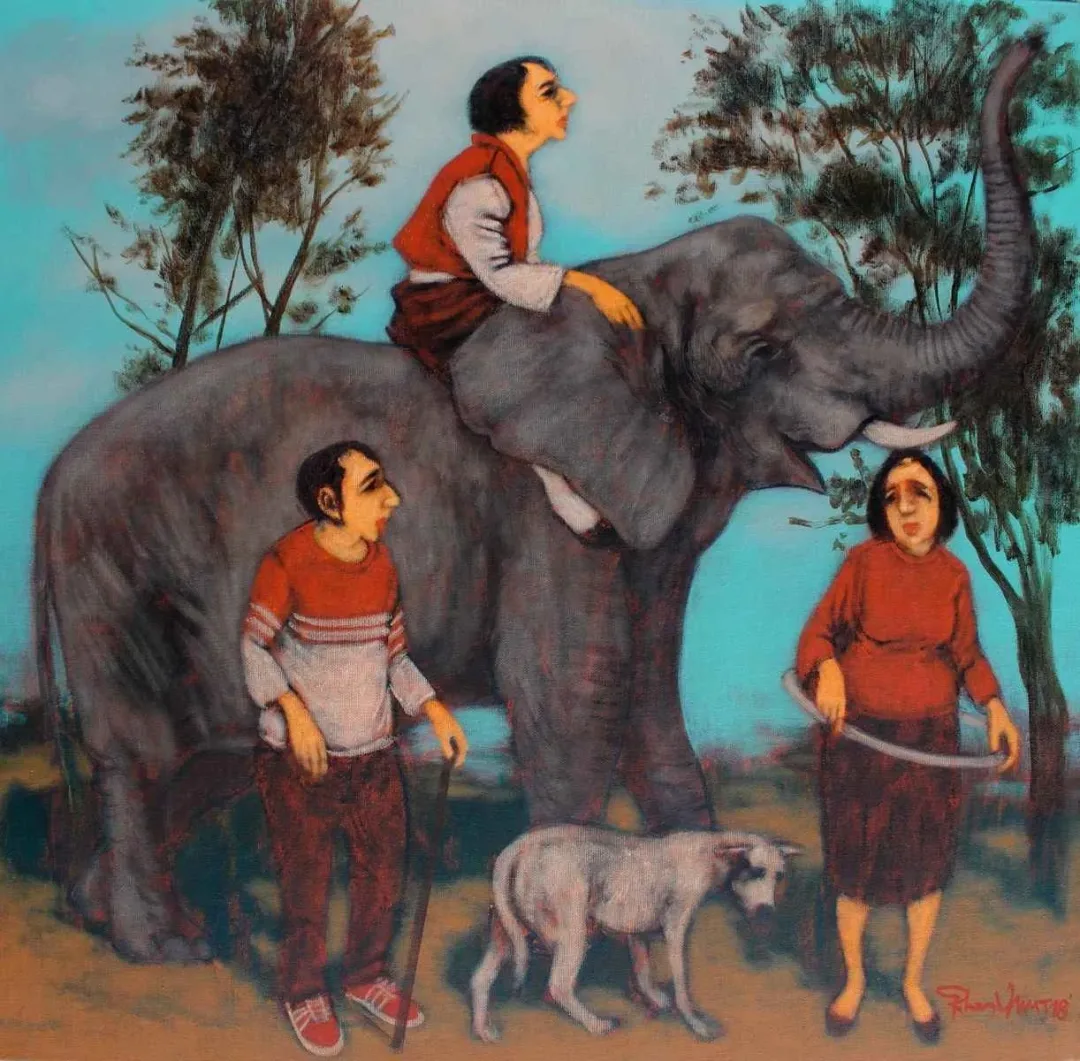 ORHAN UMUT — 2018 Bu eser ORHAN UMUT tarafından 2018 yılında 60x60 cm ölçülerinde Tuval üzeri akrilik boya tekniği ile yapılmıştır.