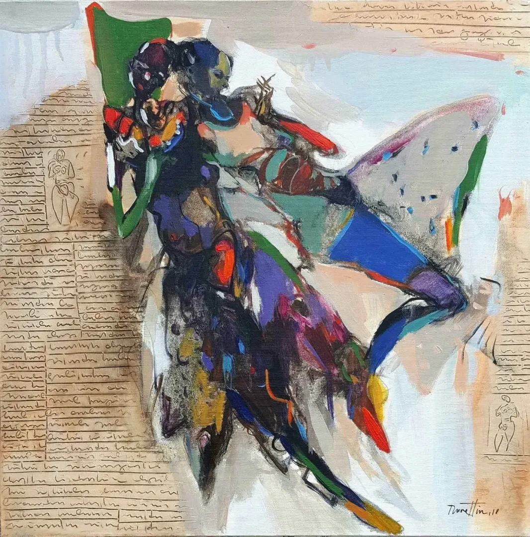 Bu eser NURETTİN AKKAYA tarafından 2018 yılında 60x60 cm ölçülerinde Tuval üzeri yağlı boya tekniği ile yapılmıştır.