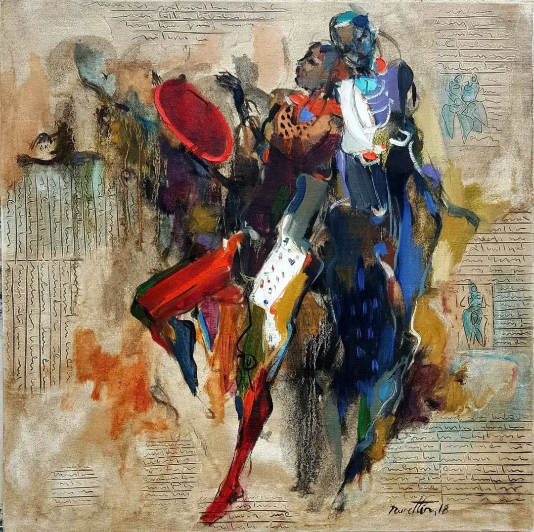 Bu eser NURETTİN AKKAYA tarafından 2018 yılında 60x60 cm ölçülerinde Tuval üzeri yağlı boya tekniği ile yapılmıştır.
