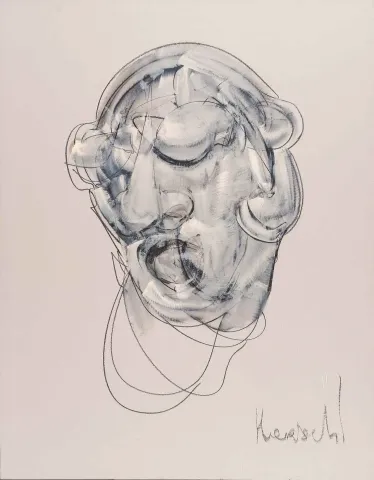 ALİ HERİSCHİ — “Şarkıcı”, 2018 "Şarkıcı" eseri ALİ HERİSCHİ tarafından 2018 yılında 150x120 cm ölçülerinde Karışık teknik tekniği ile yapılmıştır.