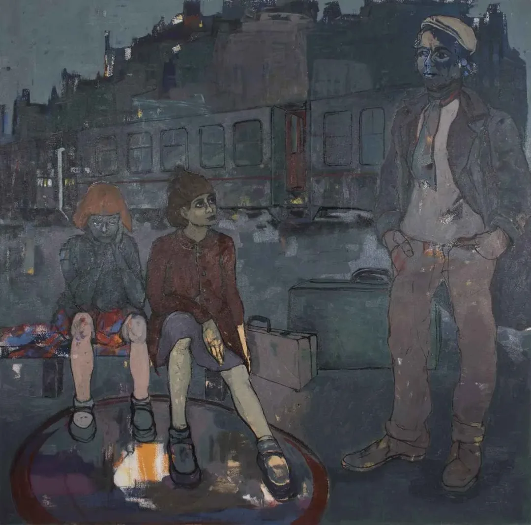 AYŞENUR KÖKSAL — 2017 Bu eser AYŞENUR KÖKSAL tarafından 2017 yılında 150x150 cm ölçülerinde Tuval üzeri yağlı boya tekniği ile yapılmıştır.