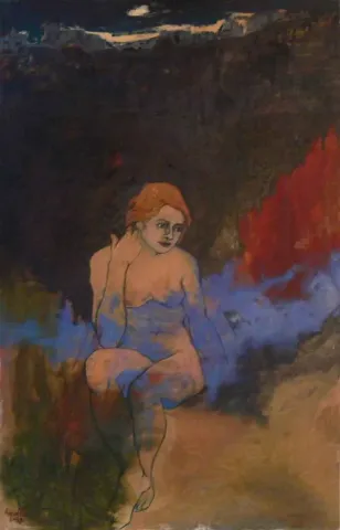 Bu eser AYŞENUR KÖKSAL tarafından 2017 yılında 180x110 cm ölçülerinde Tuval üzeri yağlı boya tekniği ile yapılmıştır.