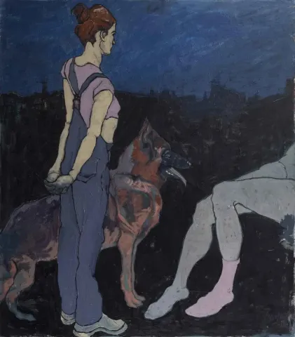 AYŞENUR KÖKSAL — 2017 Bu eser AYŞENUR KÖKSAL tarafından 2017 yılında 140x120 cm ölçülerinde Tuval üzeri yağlı boya tekniği ile yapılmıştır.