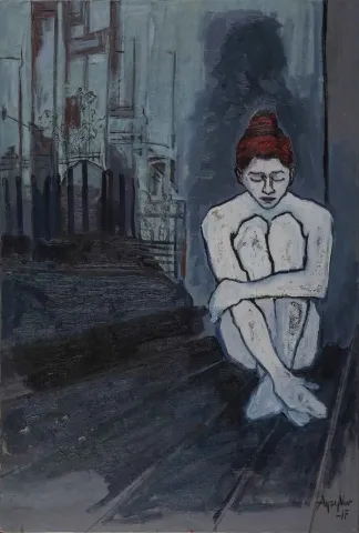AYŞENUR KÖKSAL — 2017 Bu eser AYŞENUR KÖKSAL tarafından 2017 yılında 90x60 cm ölçülerinde Tuval üzeri yağlı boya tekniği ile yapılmıştır.