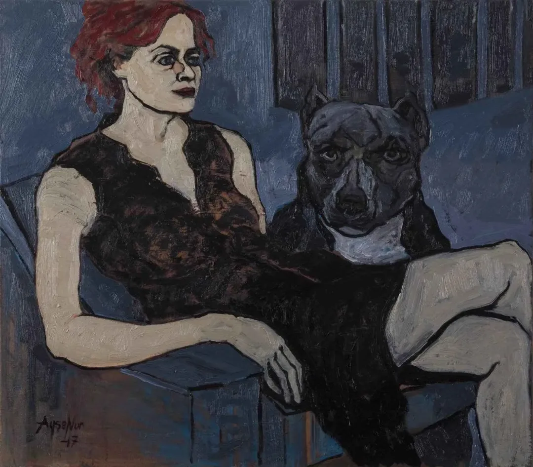 "İsimsiz" eseri AYŞENUR KÖKSAL tarafından 2017 yılında 70x80 cm ölçülerinde Tuval üzeri yağlı boya tekniği ile yapılmıştır.