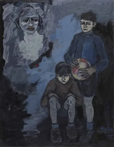 Bu eser AYŞENUR KÖKSAL tarafından 2017 yılında 90x60 cm ölçülerinde Tuval üzeri yağlı boya tekniği ile yapılmıştır.