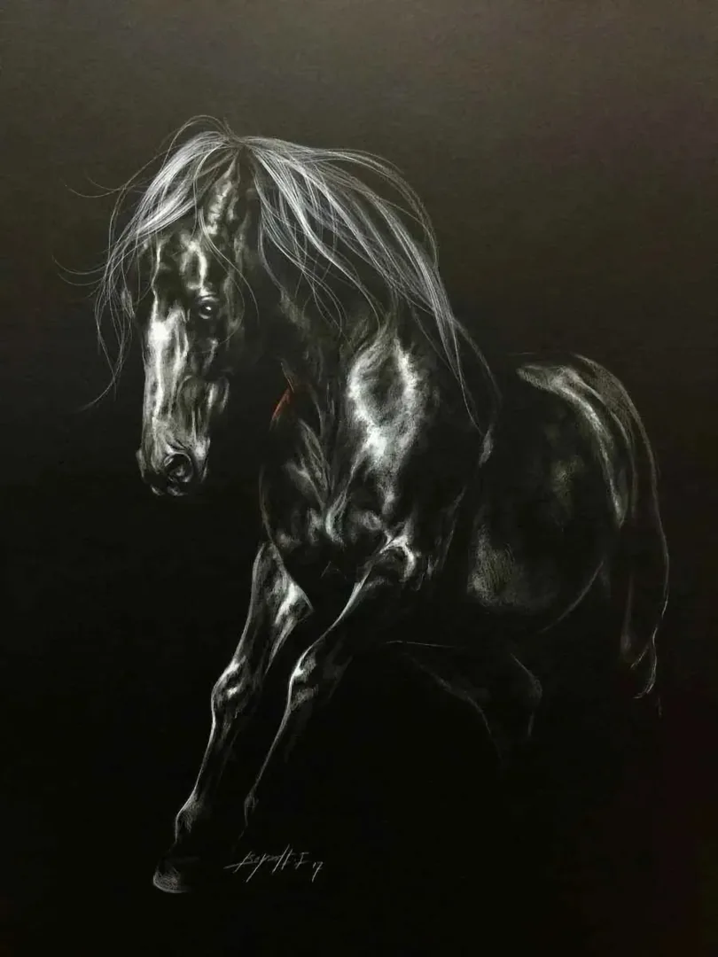 yakınlaştır "Kaybın Rengi" eseri BEHZAT FEYZULLAH tarafından 65x45 cm ölçülerinde Kağıt üzeri karışık teknik tekniği ile yapılmıştır.