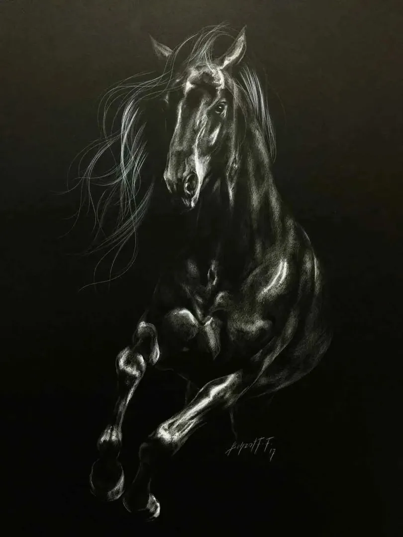 yakınlaştır "Kaybın Rengi" eseri BEHZAT FEYZULLAH tarafından 65x45 cm ölçülerinde Kağıt üzeri karışık teknik tekniği ile yapılmıştır.