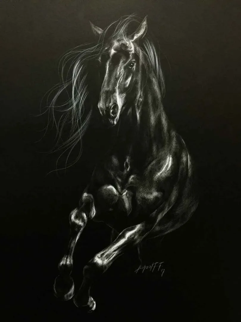 yakınlaştır "Kaybın Rengi" eseri BEHZAT FEYZULLAH tarafından 65x45 cm ölçülerinde Kağıt üzeri karışık teknik tekniği ile yapılmıştır.