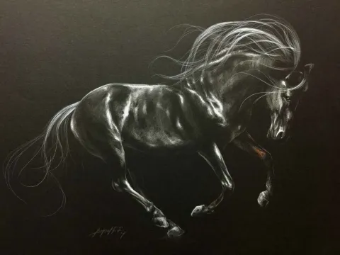 "Kaybın Rengi" eseri BEHZAT FEYZULLAH tarafından 45x65 cm ölçülerinde Kağıt üzeri karışık teknik tekniği ile yapılmıştır.