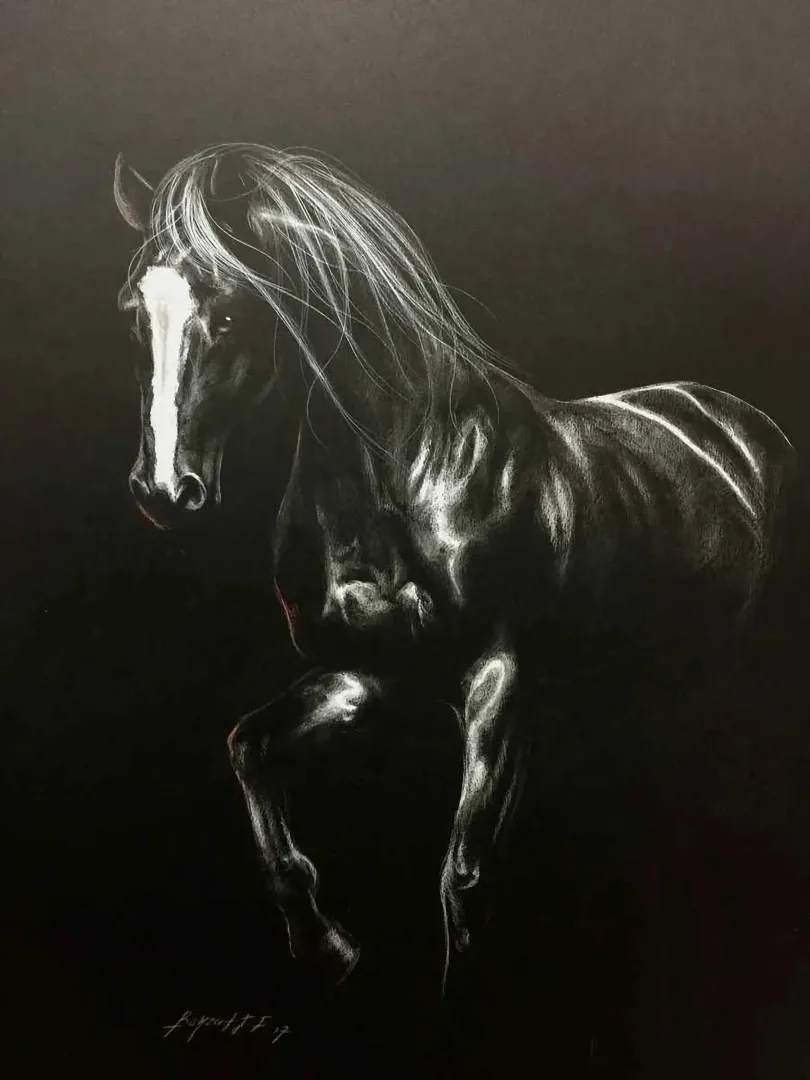 yakınlaştır "Kaybın Rengi" eseri BEHZAT FEYZULLAH tarafından 65x45 cm ölçülerinde Kağıt üzeri karışık teknik tekniği ile yapılmıştır.