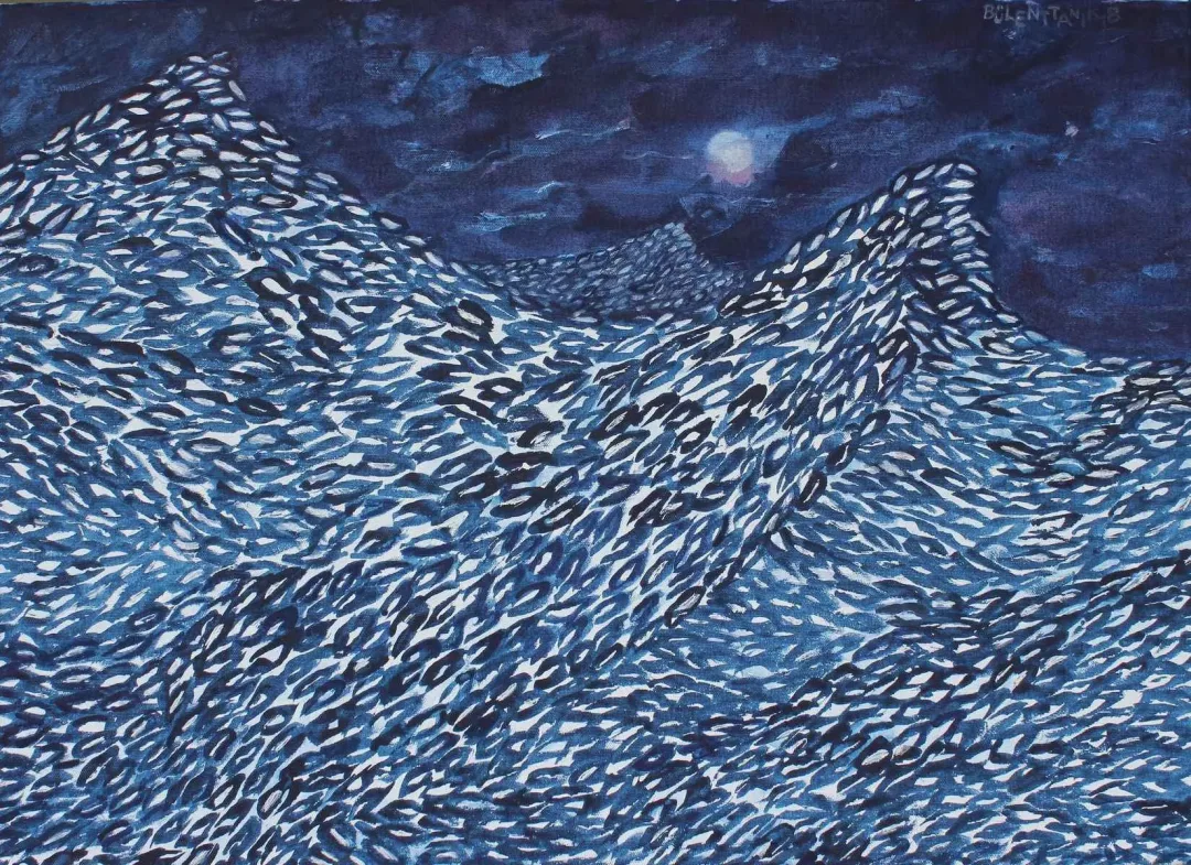 yakınlaştır "Damla" eseri BÜLENT TANIK tarafından 60x40 cm ölçülerinde Bez Tuval üzeri Akrilik tekniği ile yapılmıştır.