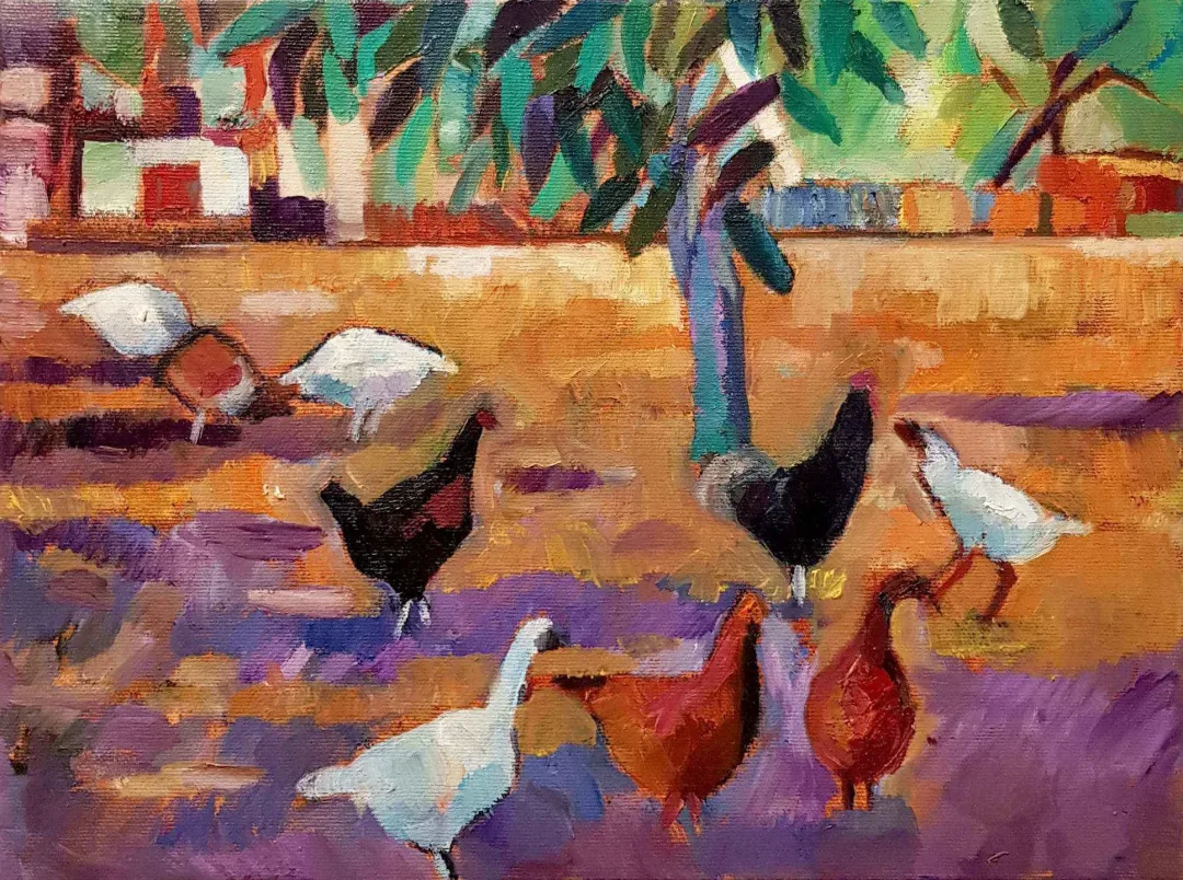 yakınlaştır "Küçükbük" eseri CEVDET KOCAMAN tarafından 2016 yılında 30x40 cm ölçülerinde Tuval üzeri yağlı boya tekniği ile yapılmıştır.