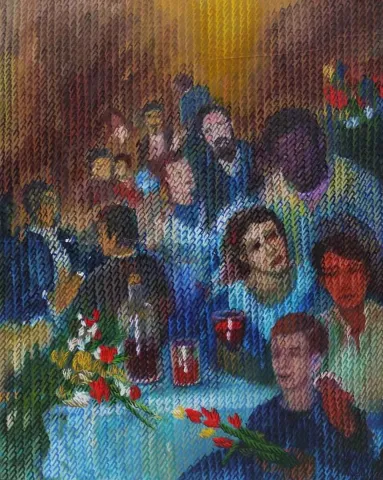 Bu eser AHMET YEŞİL tarafından 2018 yılında 100x80 cm ölçülerinde Tuval üzeri yağlı boya tekniği ile yapılmıştır.
