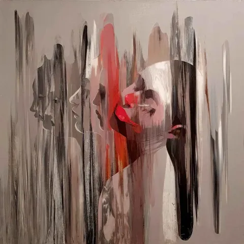 HAKAN ERASLAN — 2017 Bu eser HAKAN ERASLAN tarafından 2017 yılında 70x70 cm ölçülerinde Tuval üzeri yağlı boya tekniği ile yapılmıştır.