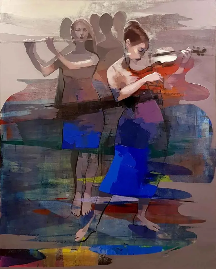 HAKAN ERASLAN — 2017 Bu eser HAKAN ERASLAN tarafından 2017 yılında 100x80 cm ölçülerinde Tuval üzeri yağlı boya tekniği ile yapılmıştır.