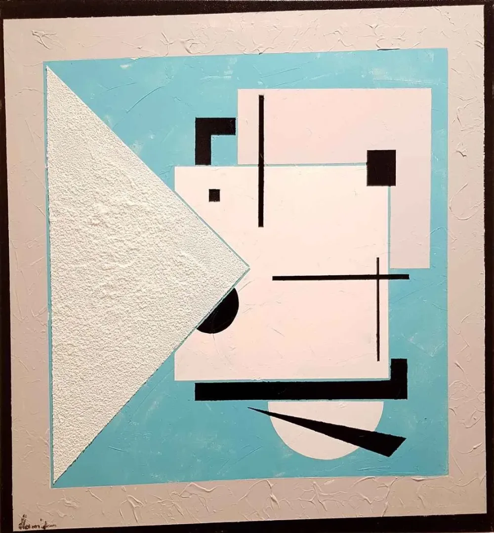 yakınlaştır "Adsız" eseri HAMİD ALİOĞLU tarafından 2018 yılında 60x60 cm ölçülerinde Tuval üzeri akrilik boya tekniği ile yapılmıştır.