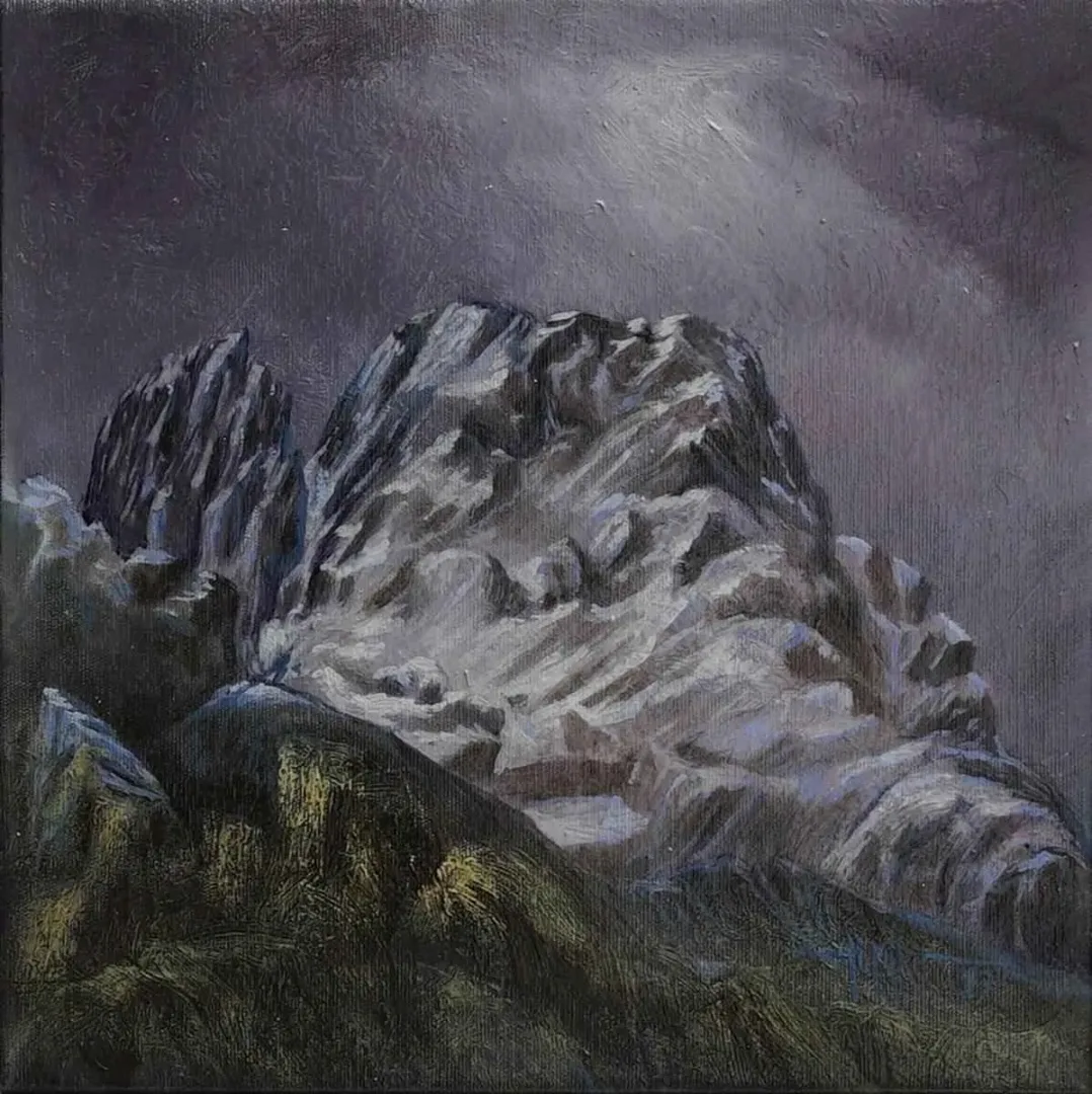 yakınlaştır "İsimsiz" eseri HASAN MİRZA tarafından 2017 yılında 30x30 cm ölçülerinde Tuval üzeri yağlı boya tekniği ile yapılmıştır.