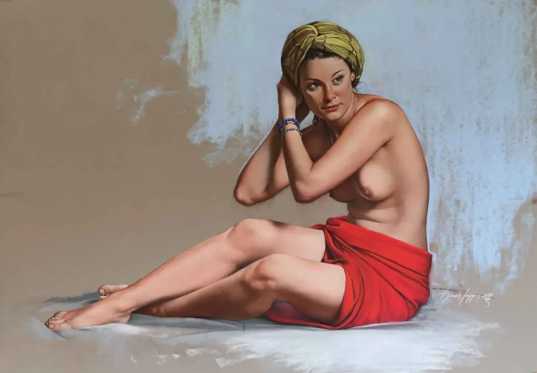 yakınlaştır "Kırmızı Drape" eseri HASAN SAYGIN tarafından 2017 yılında 70x100 cm ölçülerinde Pastel tekniği ile yapılmıştır.