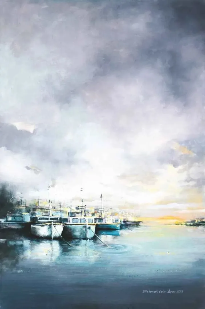 MEHMET EMİN ÖZER — 2018 Bu eser MEHMET EMİN ÖZER tarafından 2018 yılında 60x40 cm ölçülerinde Tuval üzeri yağlı boya tekniği ile yapılmıştır.
