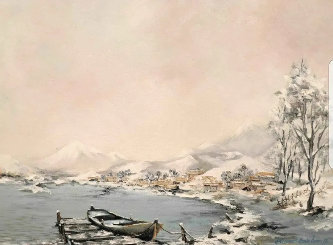 yakınlaştır "İsimsiz" eseri MEHMET EMİN ÖZER tarafından 2017 yılında 40x60 cm ölçülerinde Tuval üzeri yağlı boya tekniği ile yapılmıştır.