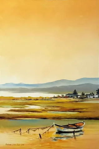 MEHMET EMİN ÖZER — 2018 Bu eser MEHMET EMİN ÖZER tarafından 2018 yılında 60x40 cm ölçülerinde Tuval üzeri yağlı boya tekniği ile yapılmıştır.