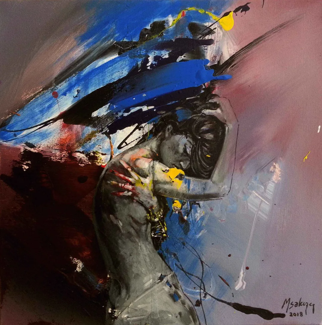 yakınlaştır "mukadderat" eseri MEHMET SAKIZCI tarafından 2018 yılında 40x40 cm ölçülerinde Tuval üzeri akrilik boya tekniği ile yapılmıştır.