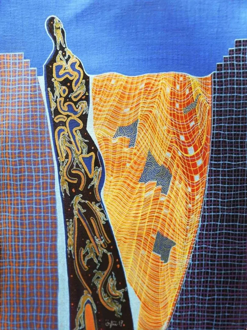 yakınlaştır "Bilinmezlikler" eseri NECMETTİN ÖZLÜ tarafından 40x30 cm ölçülerinde Tuval üzeri akrilik boya tekniği ile yapılmıştır.