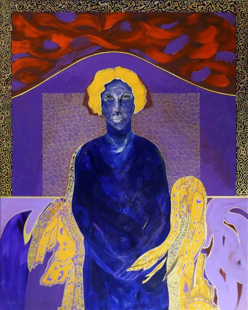 yakınlaştır "Genç Adam ve Yılanlar" eseri NECMETTİN ÖZLÜ tarafından 100x80 cm ölçülerinde Tuval üzeri akrilik boya tekniği ile yapılmıştır.