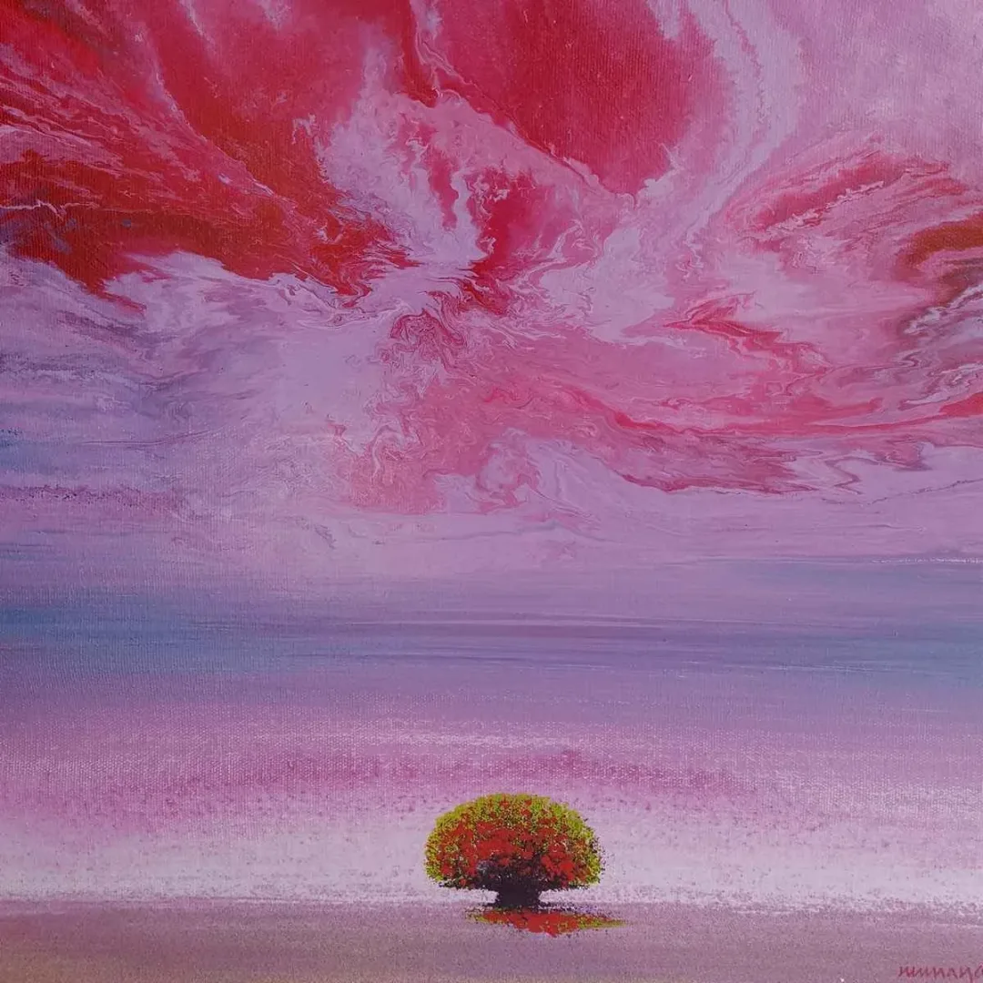 NUMAN ARSLAN Bu eser NUMAN ARSLAN tarafından 60x60 cm ölçülerinde Tuval üzeri akrilik boya tekniği ile yapılmıştır.