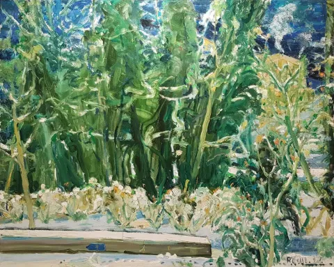 RESUL AYTEMÜR — “Ihlamurdan”, 2012 "Ihlamurdan" eseri RESUL AYTEMÜR tarafından 2012 yılında 116x140 cm ölçülerinde Tuval üzeri yağlı boya tekniği ile yapılmıştır.