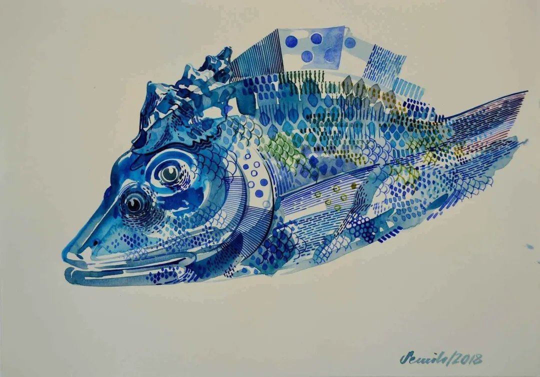 "İsimsiz" eseri SEMİH KAPLAN tarafından 2018 yılında 29x41 cm ölçülerinde Kağıt üzeri sulu boya tekniği ile yapılmıştır.