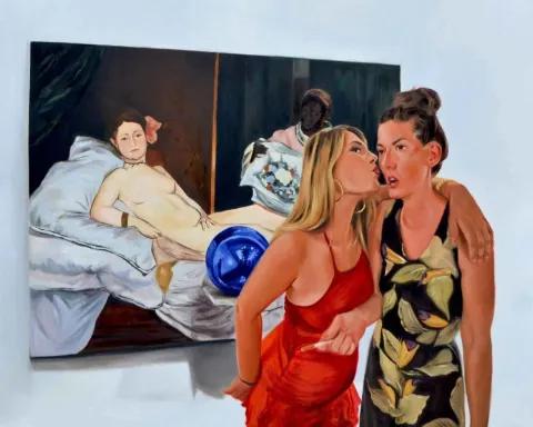 ŞEYMA BAŞARAN — “İsimsiz”, 2018 "İsimsiz" eseri ŞEYMA BAŞARAN tarafından 2018 yılında 80x100 cm ölçülerinde Tuval üzeri yağlı boya tekniği ile yapılmıştır.