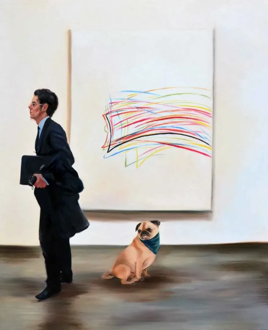 yakınlaştır "dog" eseri ŞEYMA BAŞARAN tarafından 2018 yılında 80x100 cm ölçülerinde Tuval üzeri yağlı boya tekniği ile yapılmıştır.