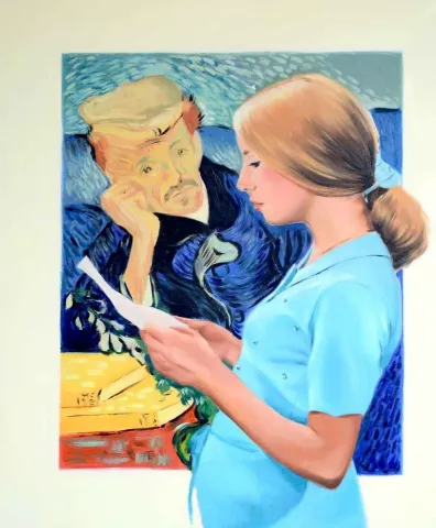 "isimsiz" eseri ŞEYMA BAŞARAN tarafından 2018 yılında 40x50 cm ölçülerinde Tuval üzeri yağlı boya tekniği ile yapılmıştır.