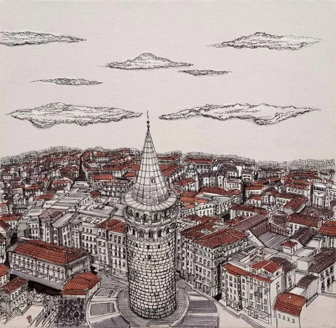 "İsimsiz" eseri SÜMEYYE YUŞAN tarafından 2018 yılında 40x40 cm ölçülerinde Tuval üzeri karışık teknik tekniği ile yapılmıştır.