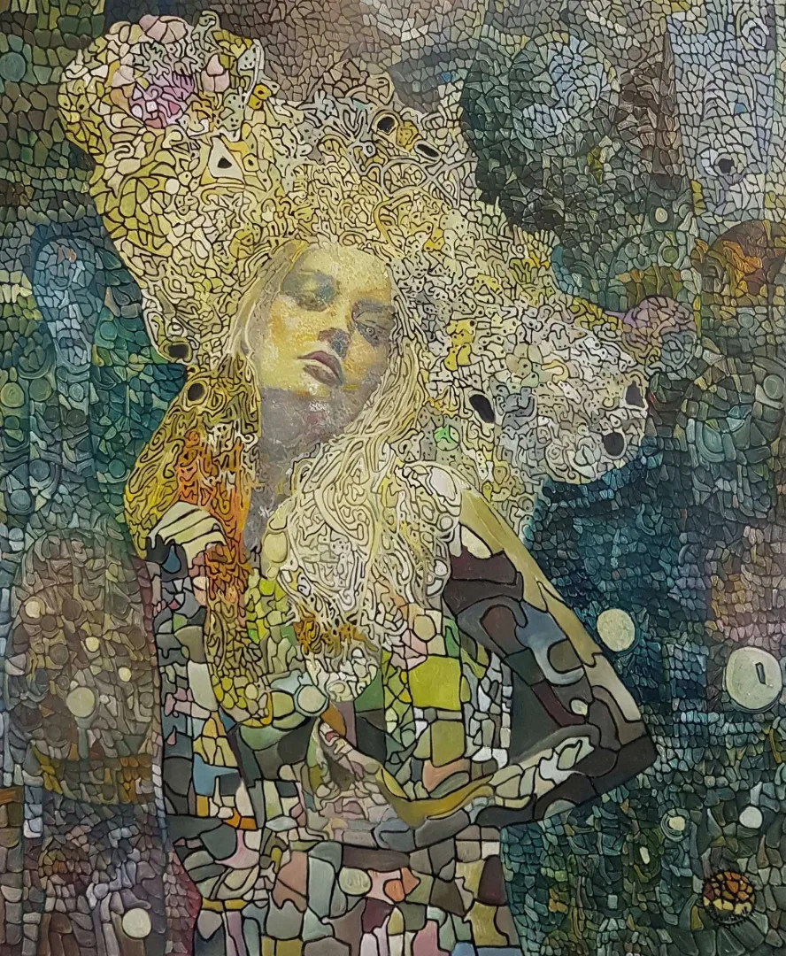 BİNNUR YÜCEBAŞ RUOCCO — 2018 Bu eser BİNNUR YÜCEBAŞ RUOCCO tarafından 2018 yılında 60x50 cm ölçülerinde Tuval üzeri yağlı boya tekniği ile yapılmıştır.