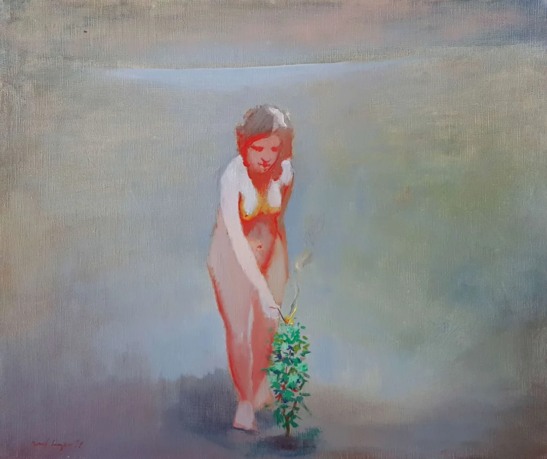 YUSUF ŞENGÜR — 2018 Bu eser YUSUF ŞENGÜR tarafından 2018 yılında 50x60 cm ölçülerinde Tuval üzeri yağlı boya tekniği ile yapılmıştır.