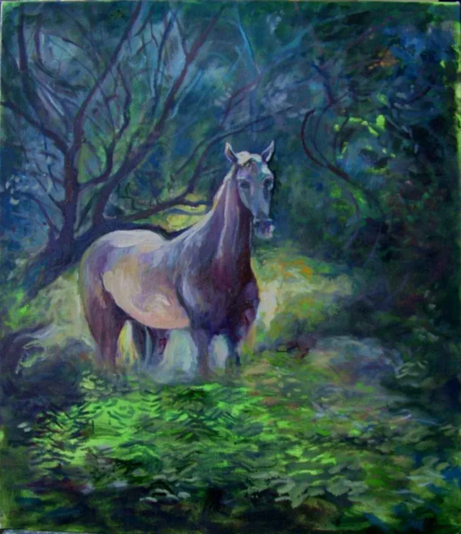 yakınlaştır "Ruhun İşaretleri" eseri NİL KÖKEN tarafından 2018 yılında 60x50 cm ölçülerinde Tuval üzeri yağlı boya tekniği ile yapılmıştır.